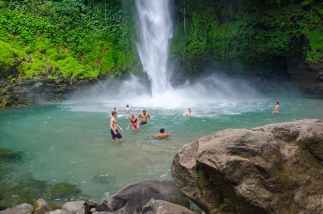 Swim at La Fortuna Waterfall