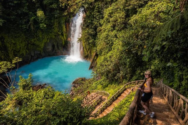 Hike to Rio Celeste Waterfall