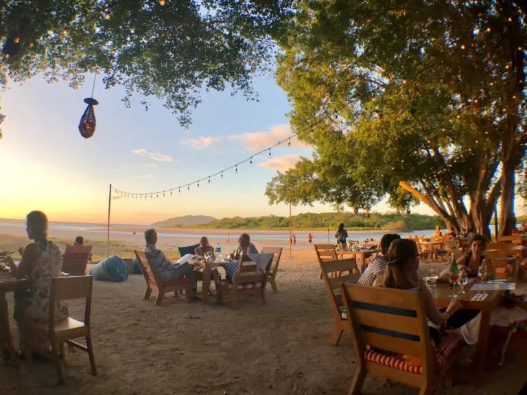Dining at Pangas Tamarindo
