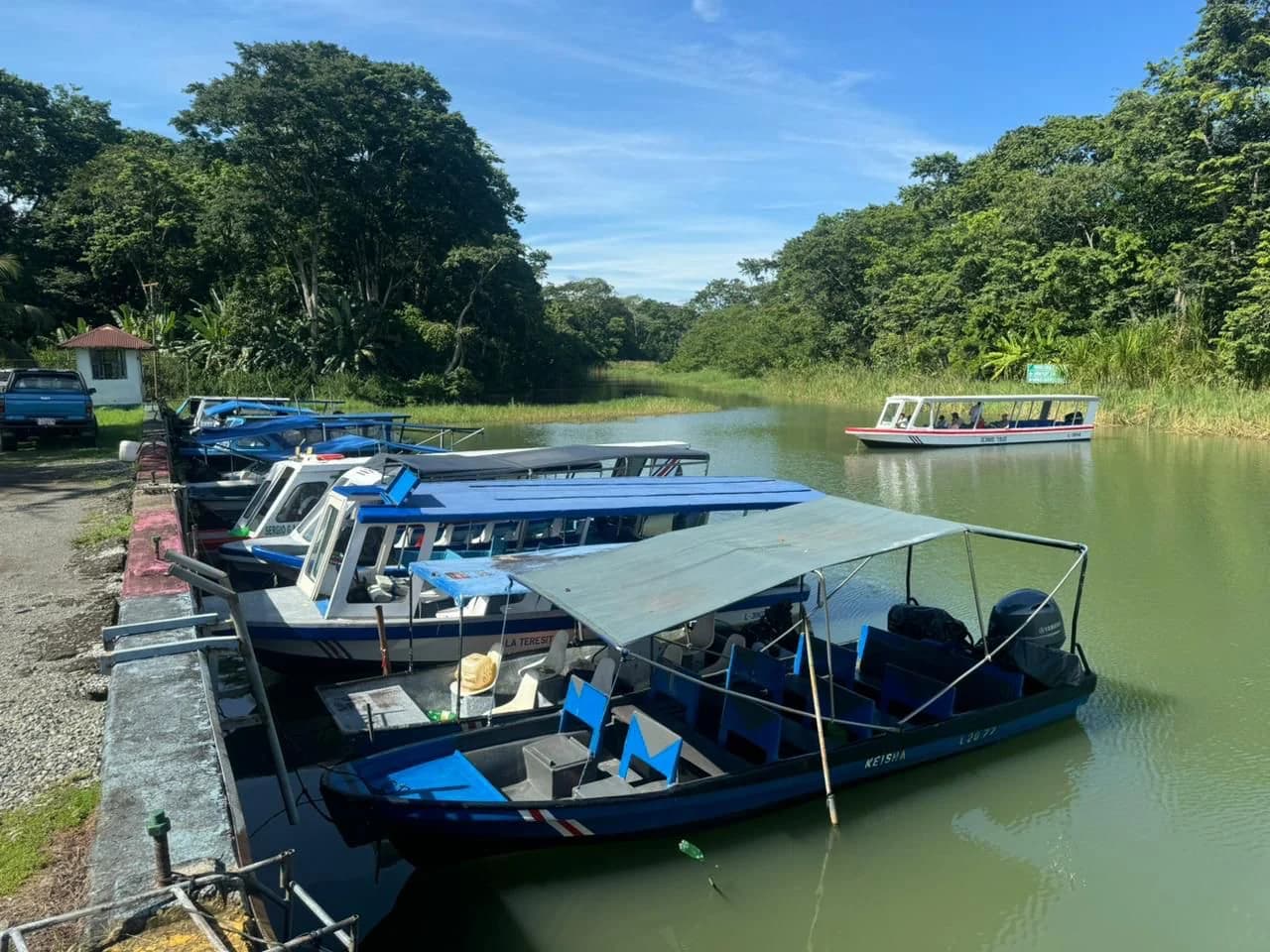 Canoe or Boat on the Rainforest Canals
