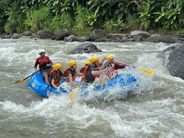 White-Water Rafting on Pacuare River