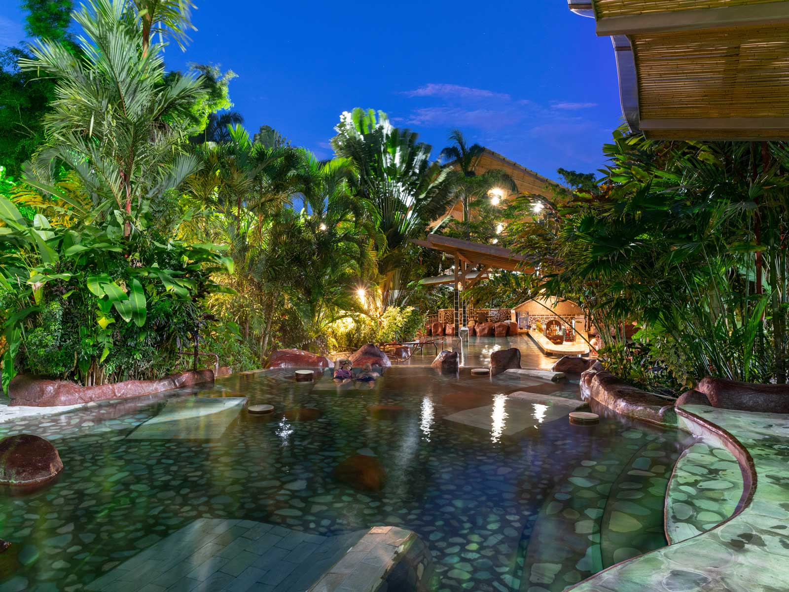 Baldi Hot Springs resort in La Fortuna
