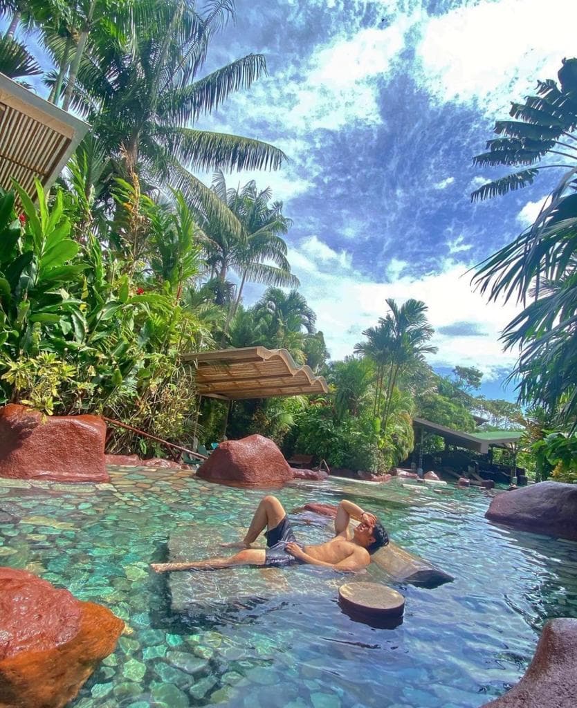 Baldi Hot Springs pools in La Fortuna