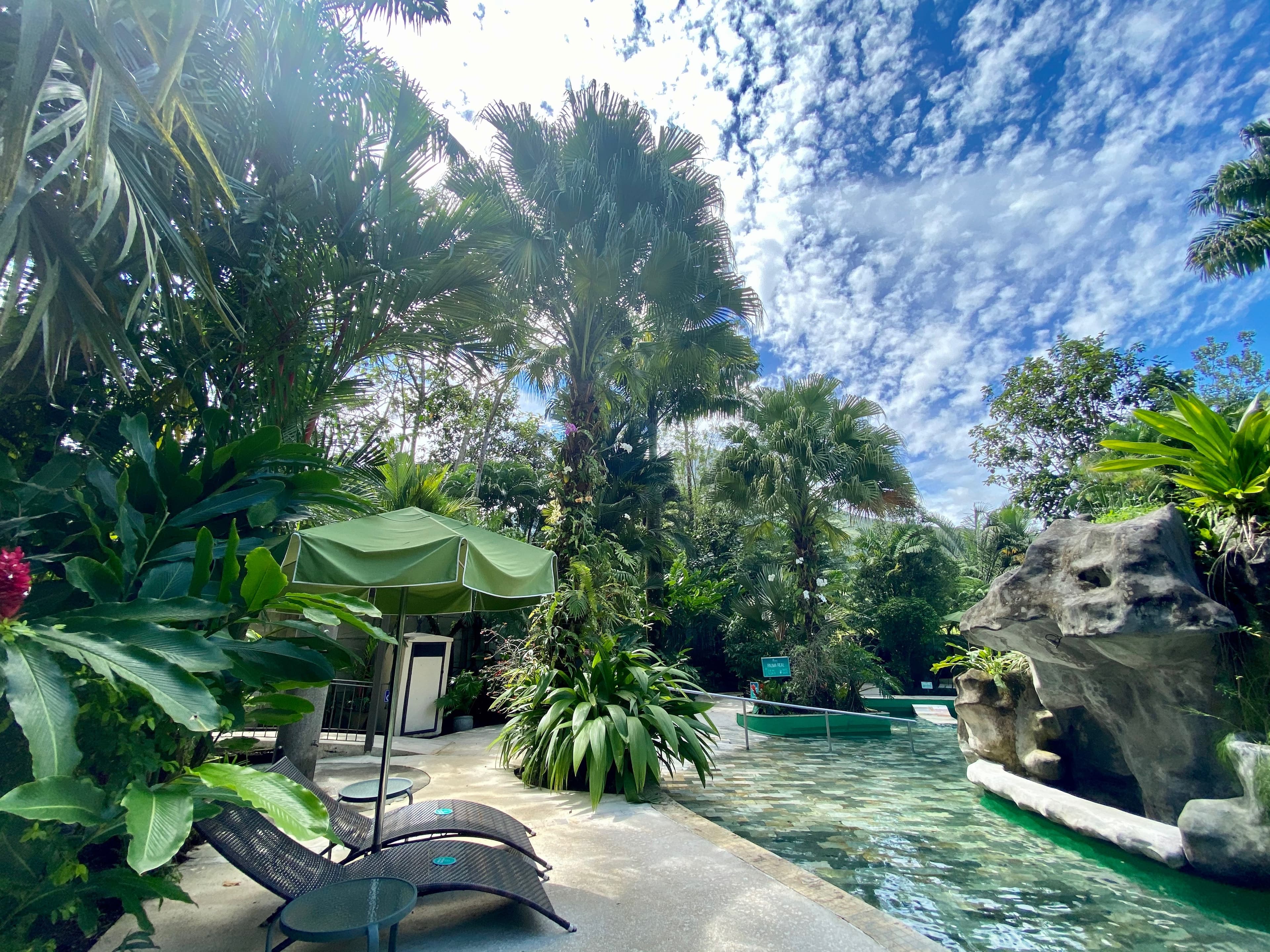 Paradise Hot Springs gardens